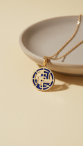 Verse Pendant Necklace Sterling Silver